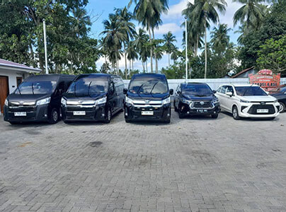 Rental mobil hiace di Manado - asj