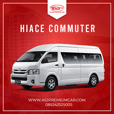 Rental mobil manado - hiace commuter